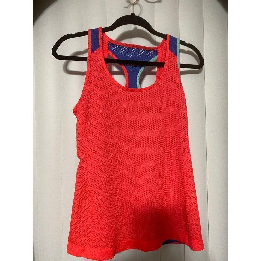 Hind Reversible Workout Tank 
 reversible pink/blue athletic tank top